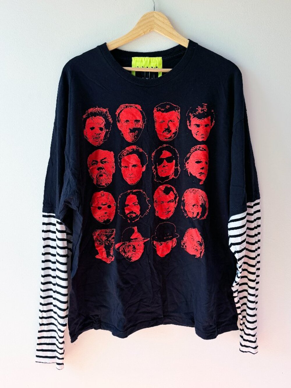 BWOOD Brian Wood Serial Killer Horror Slasher Layered Shirt Mens 2XL Bundy